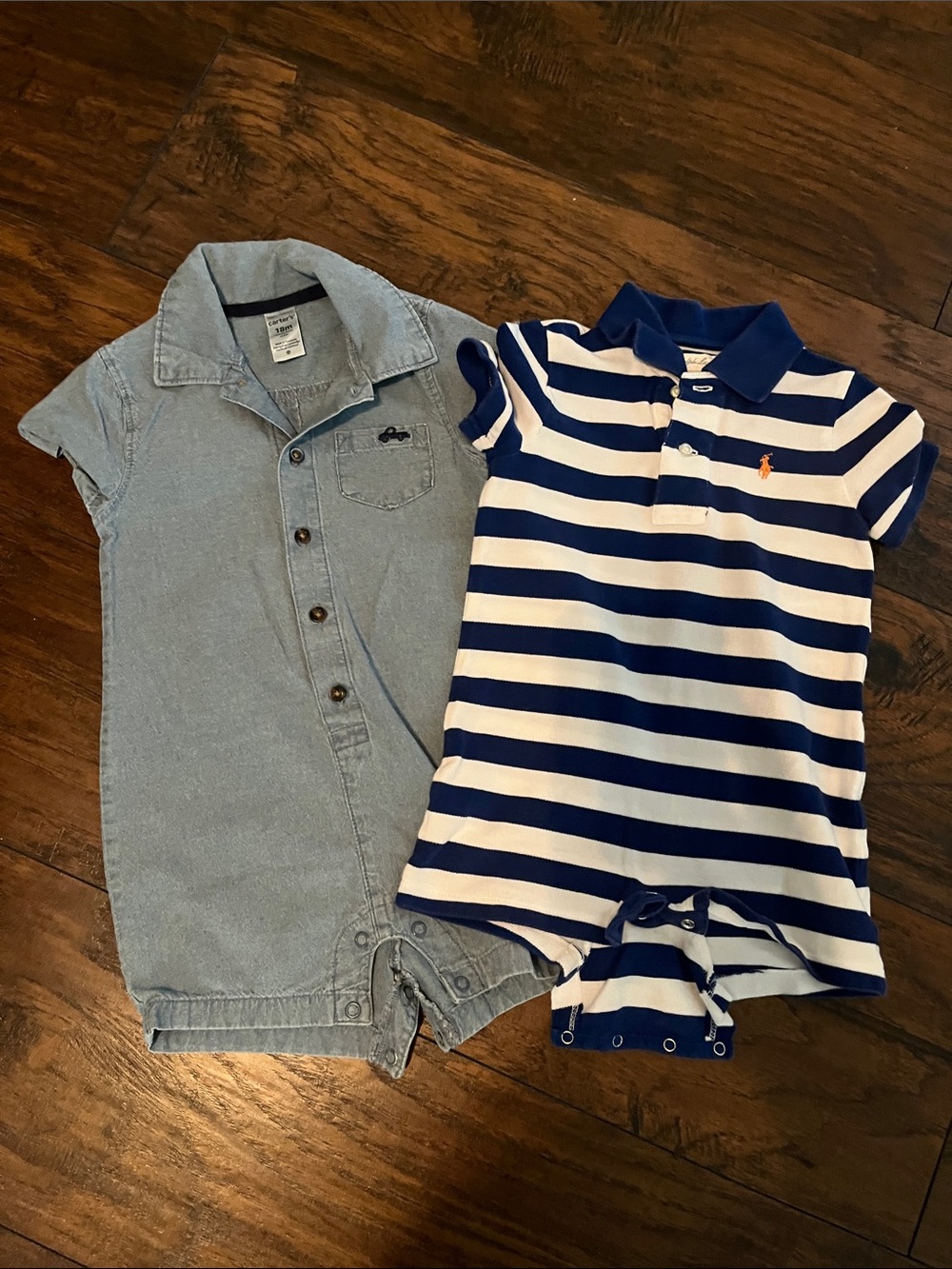 EUC two boys Rompers - Various brands